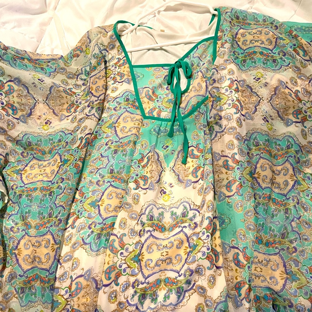 Flowy Altard State Dress